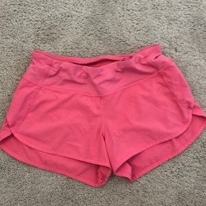 LULULEMON SPEED SHORT HOT PINK